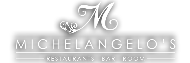 michelangelos bar rooms restaurant logo